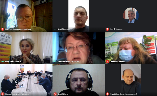 Учасники спільного засідання кафедр двох університетів окреслюють напрямки діяльності щодо удосконалення освітніх програм з підготовки вчителів природничих наук